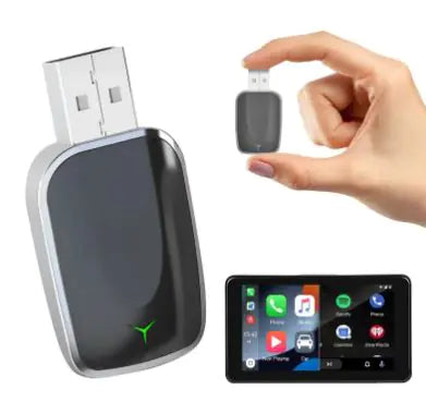 2-in-1 Wired to Wireless CarPlay Adapter
