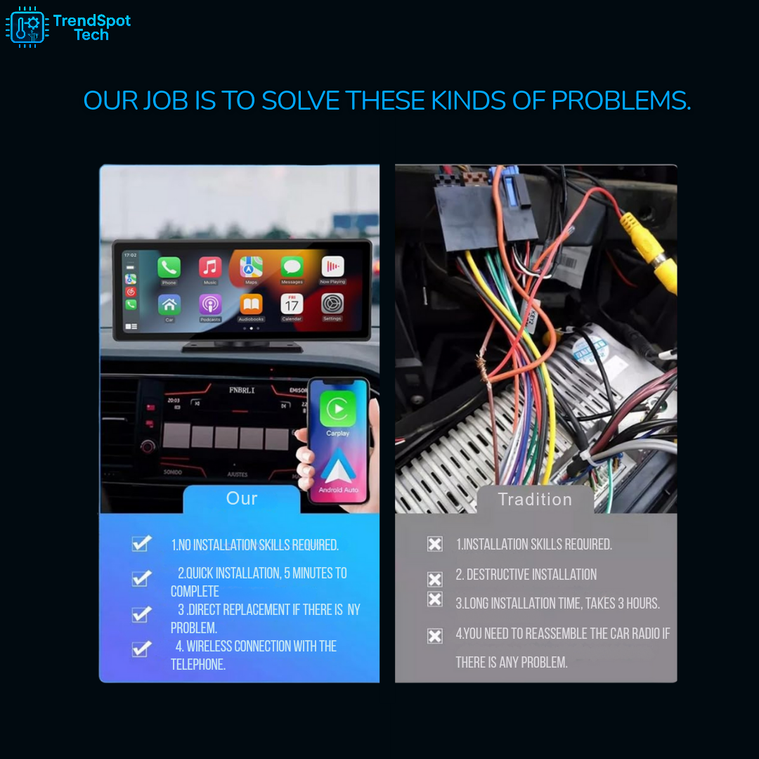 inch Pnd Wireless Carplay Car MP5 Player
