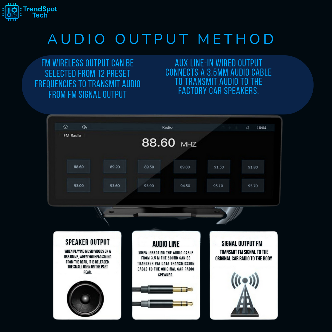 inch Pnd Wireless Carplay Car MP5 Player